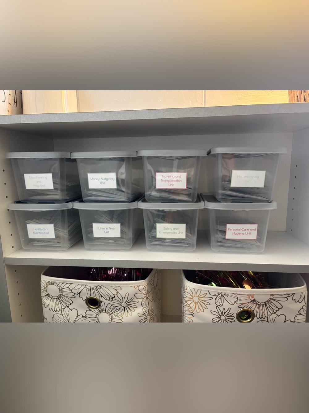 Life Skills Task Boxes